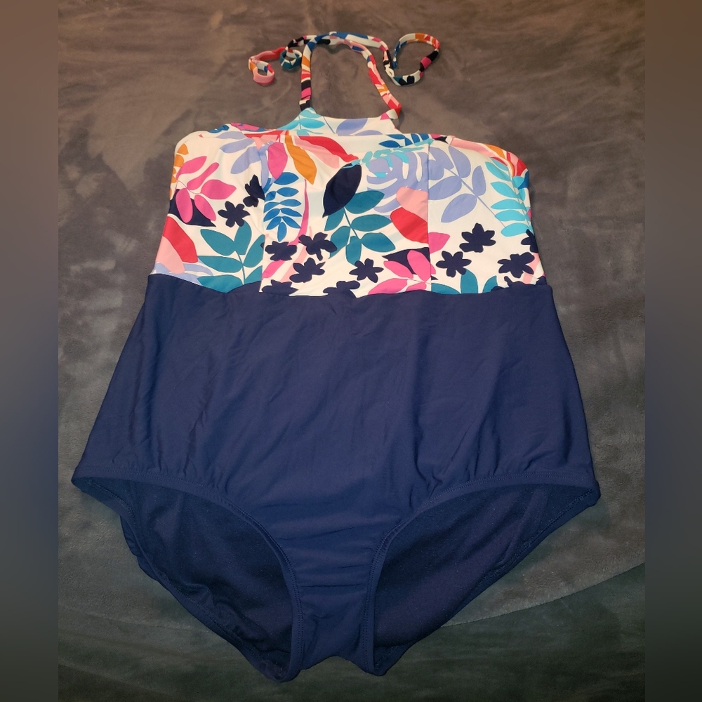 Sea Angel 2XL one piece swim suit NWOT